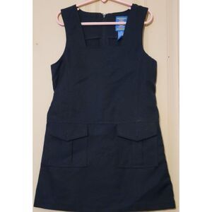 Navy blue School Uniform dress size 5/6 (E16)